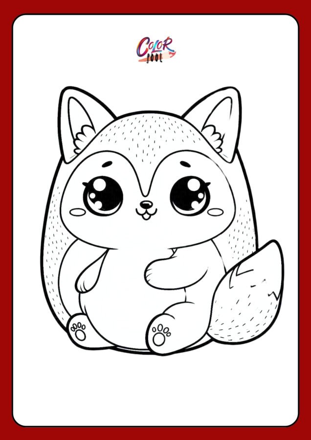 squishmallow coloring pages free​