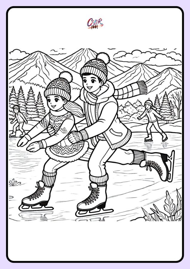 december coloring sheets