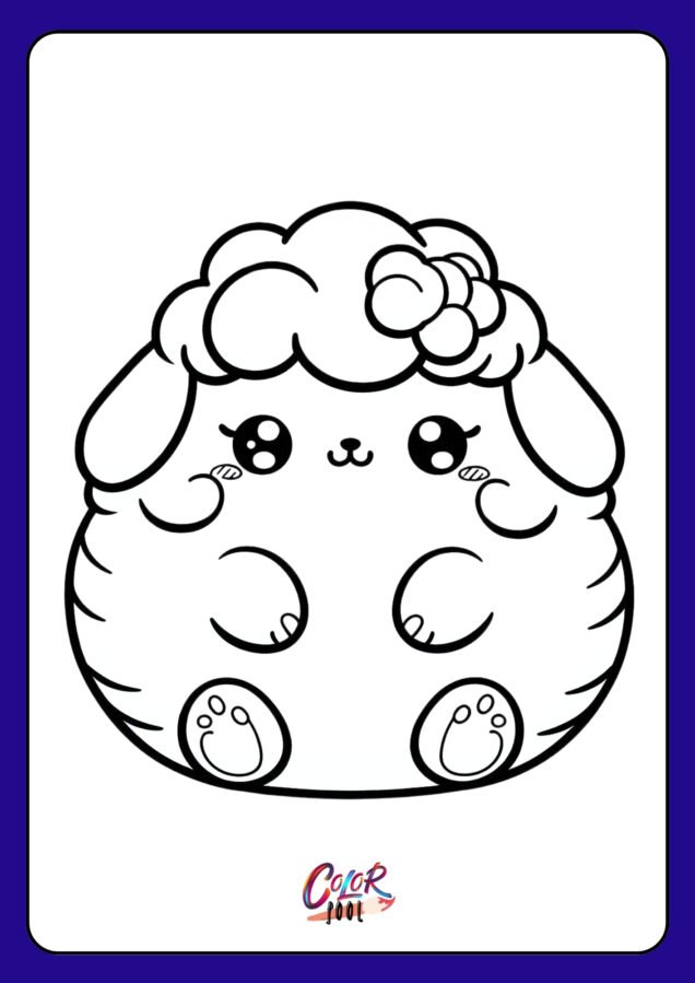 squishmallow coloring pages printable​