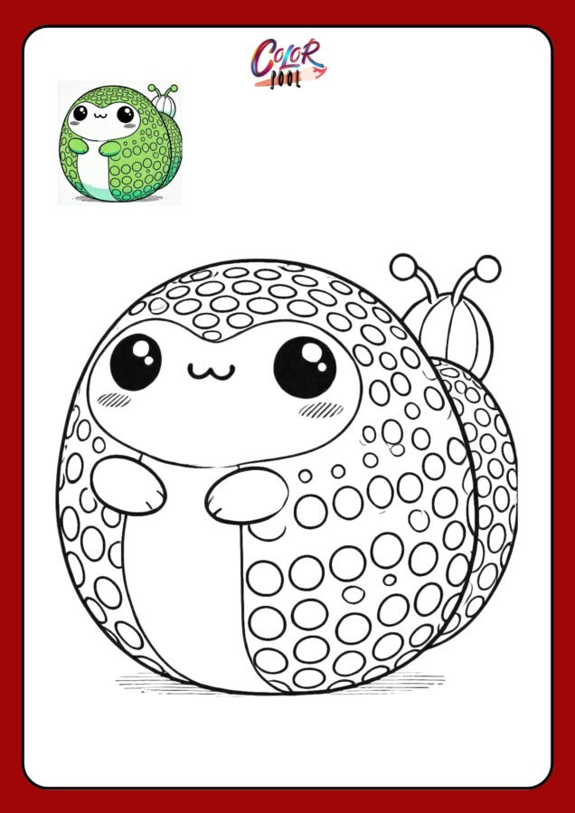 cute squishmallow coloring pages