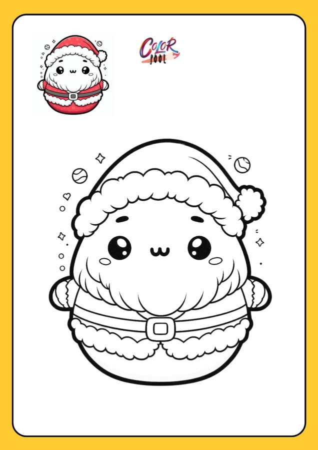 christmas squishmallow coloring pages