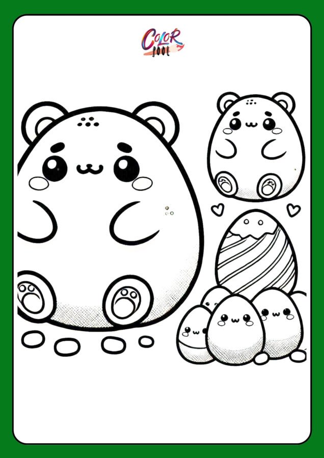 squishmallow coloring pages pdf​