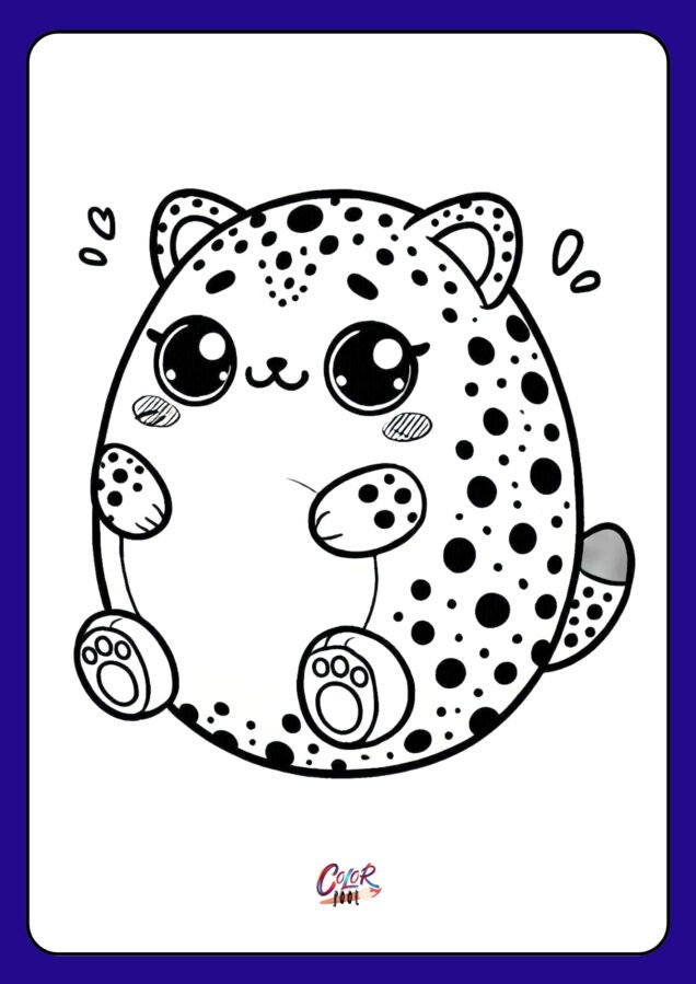 printable cute squishmallows coloring pages