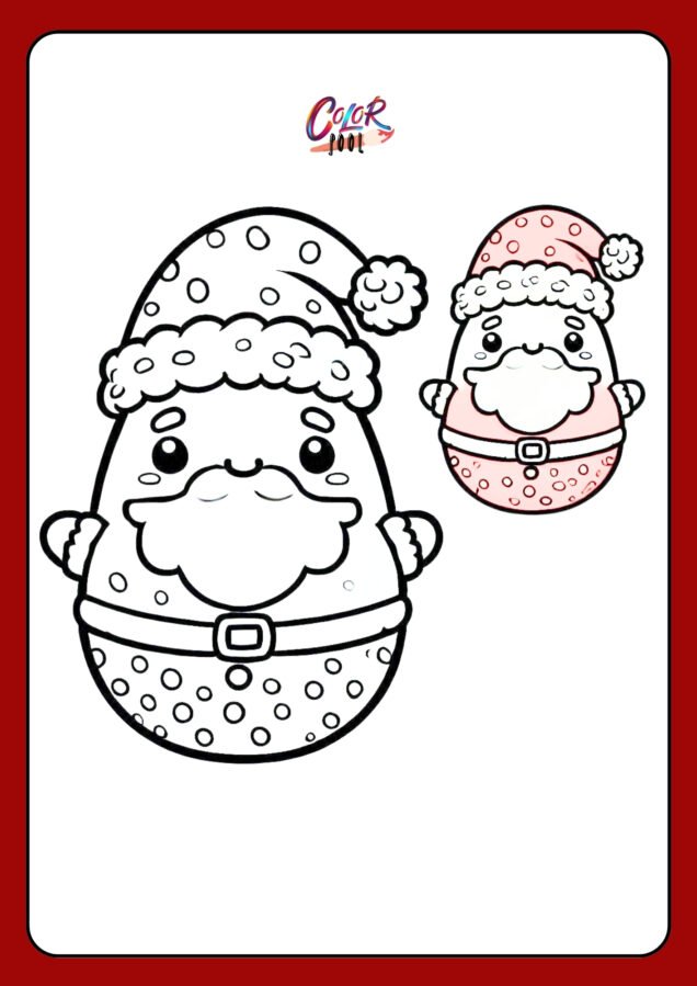 squishmallow christmas coloring pages​