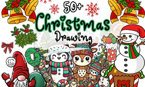 christmas drawing