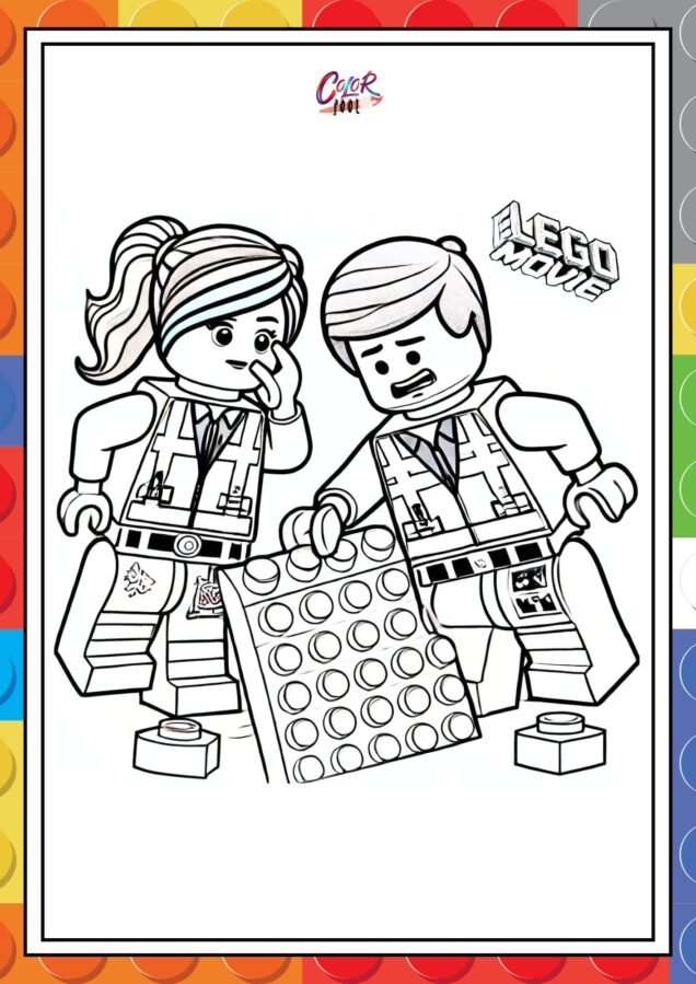 Wyldstyle and lego coloring pages ninjago.