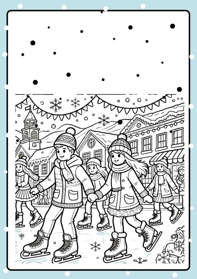 free coloring pages winters