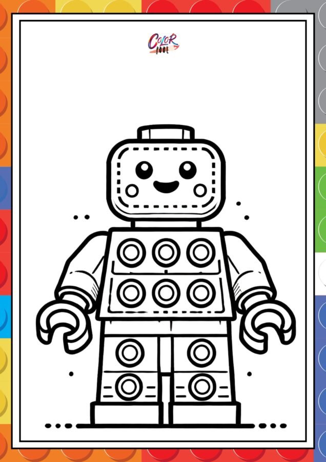 free lego pictures to color for kids