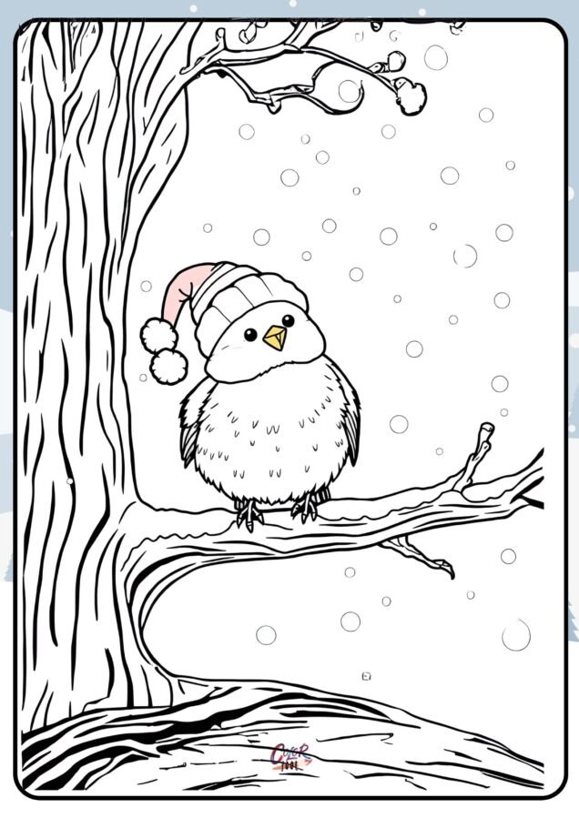 winter disney coloring pages