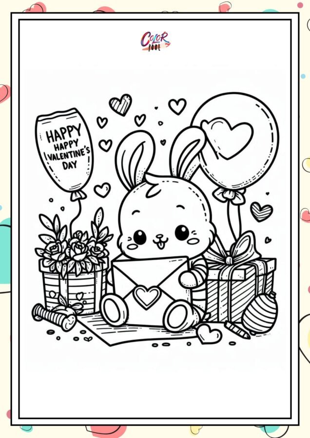 disney valentines day coloring pages​