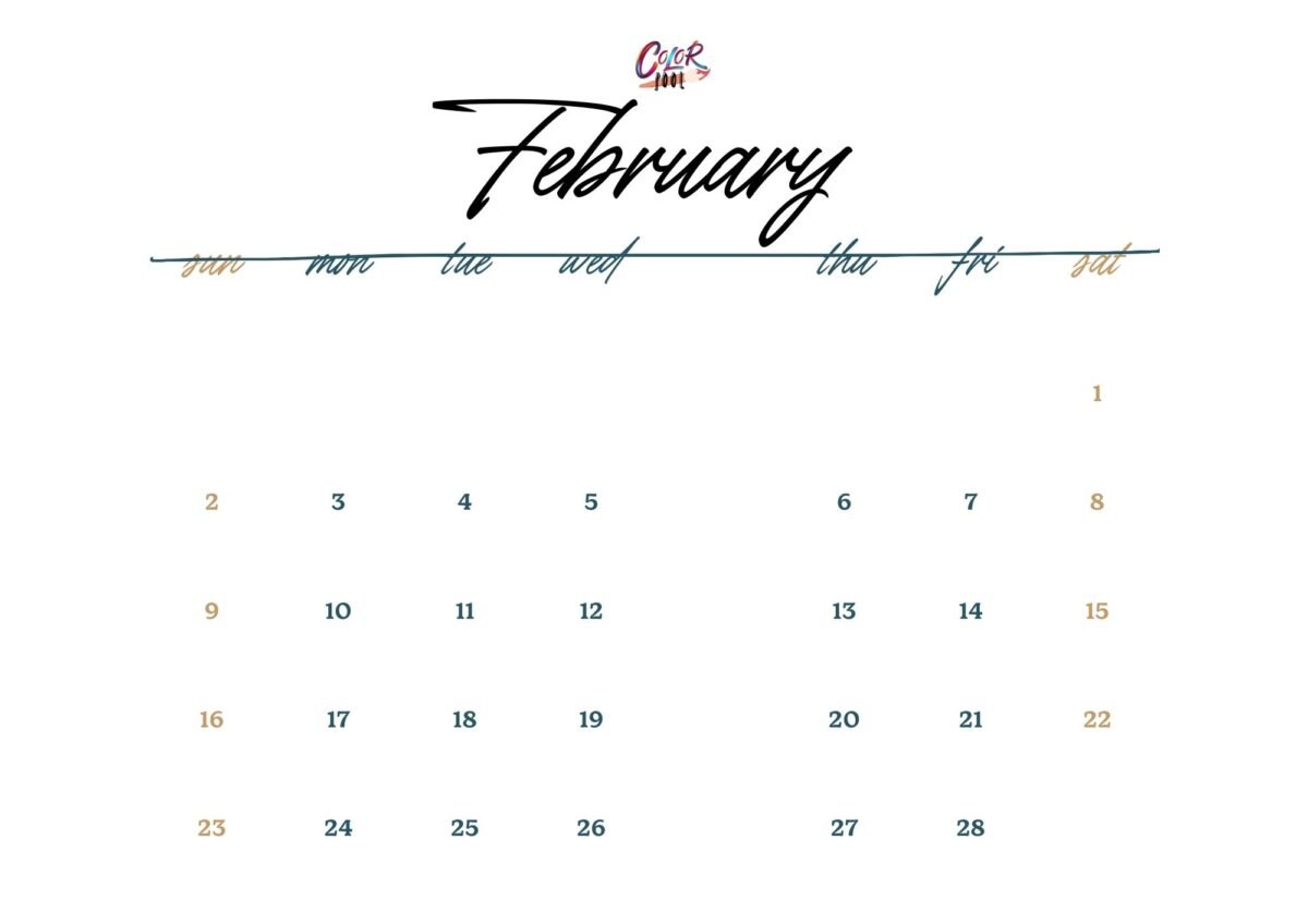 printable calendar Word format for easy customization.