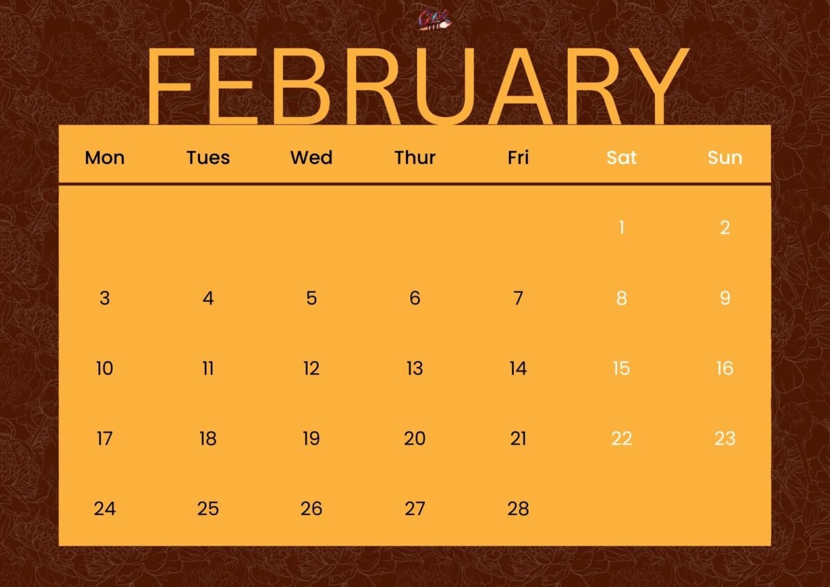 A free Feb calendar download for everyone.