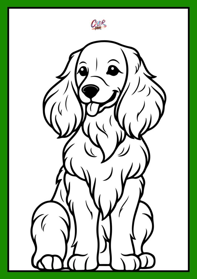 puppy dog printable coloring pages