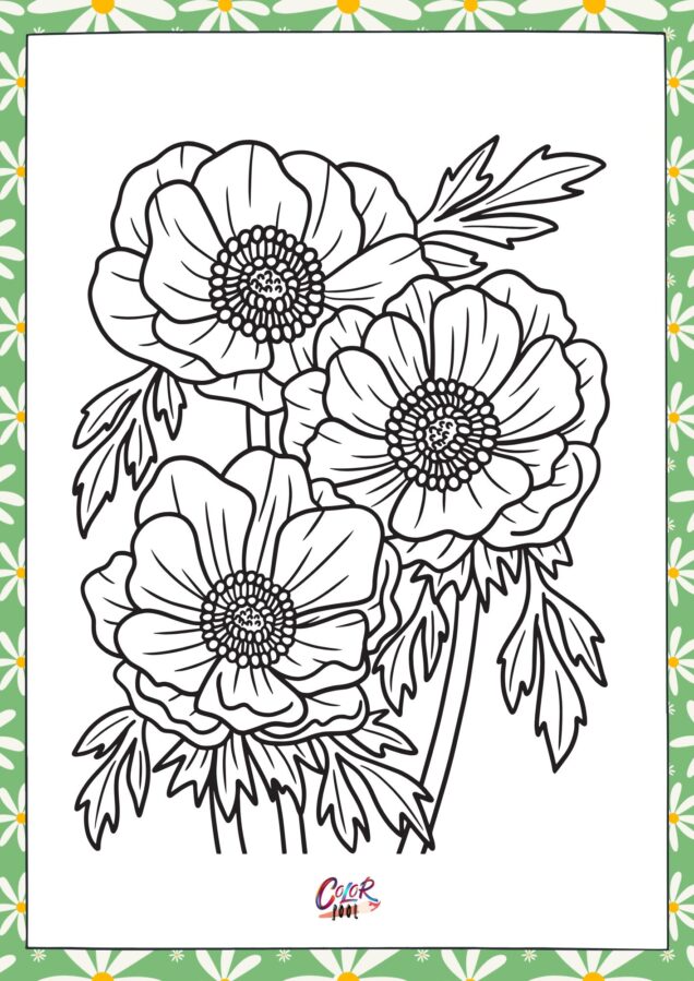 Heart shaped flower arrangement for kids