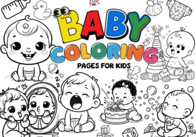 Baby Coloring Pages for kids